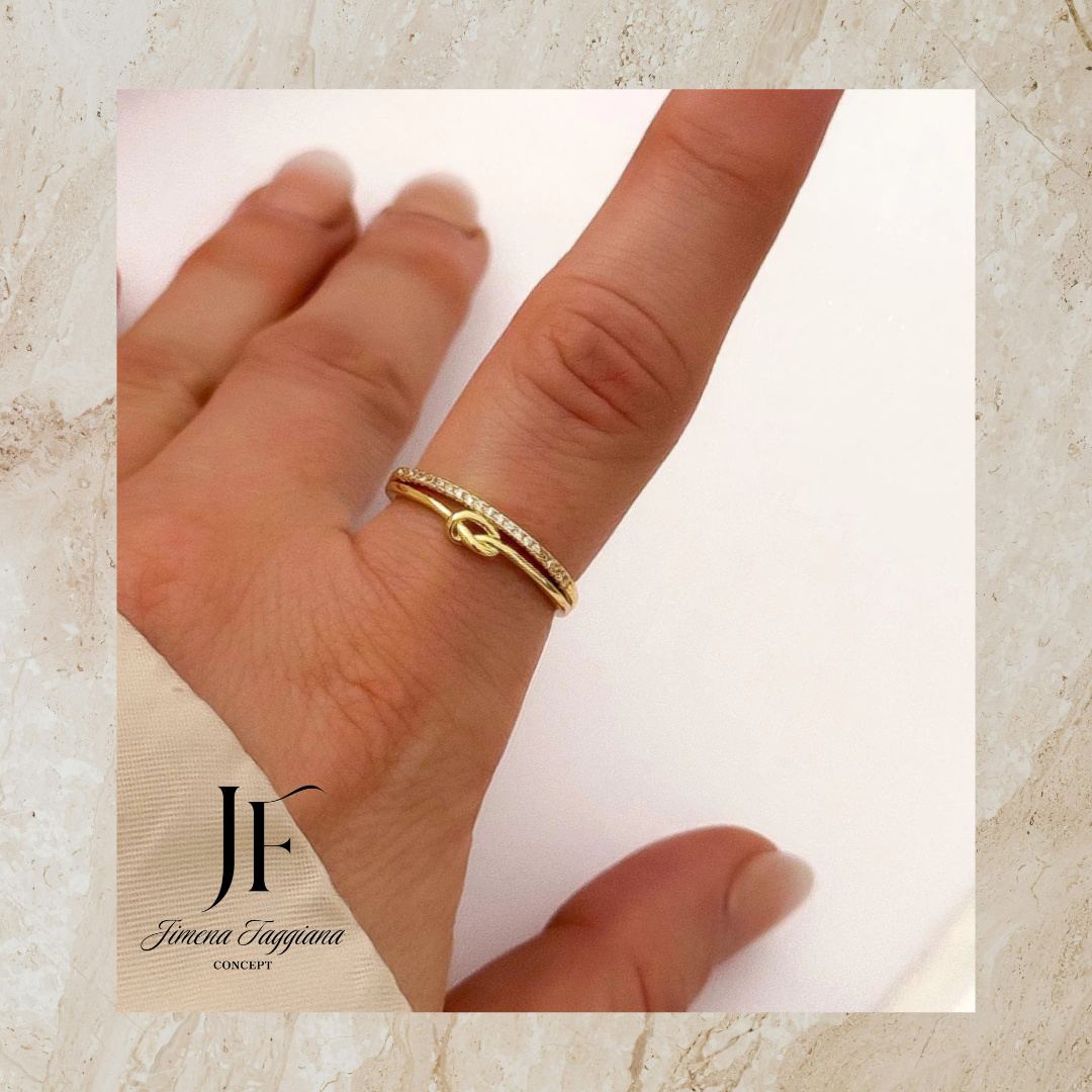 Anillo regulable infinito