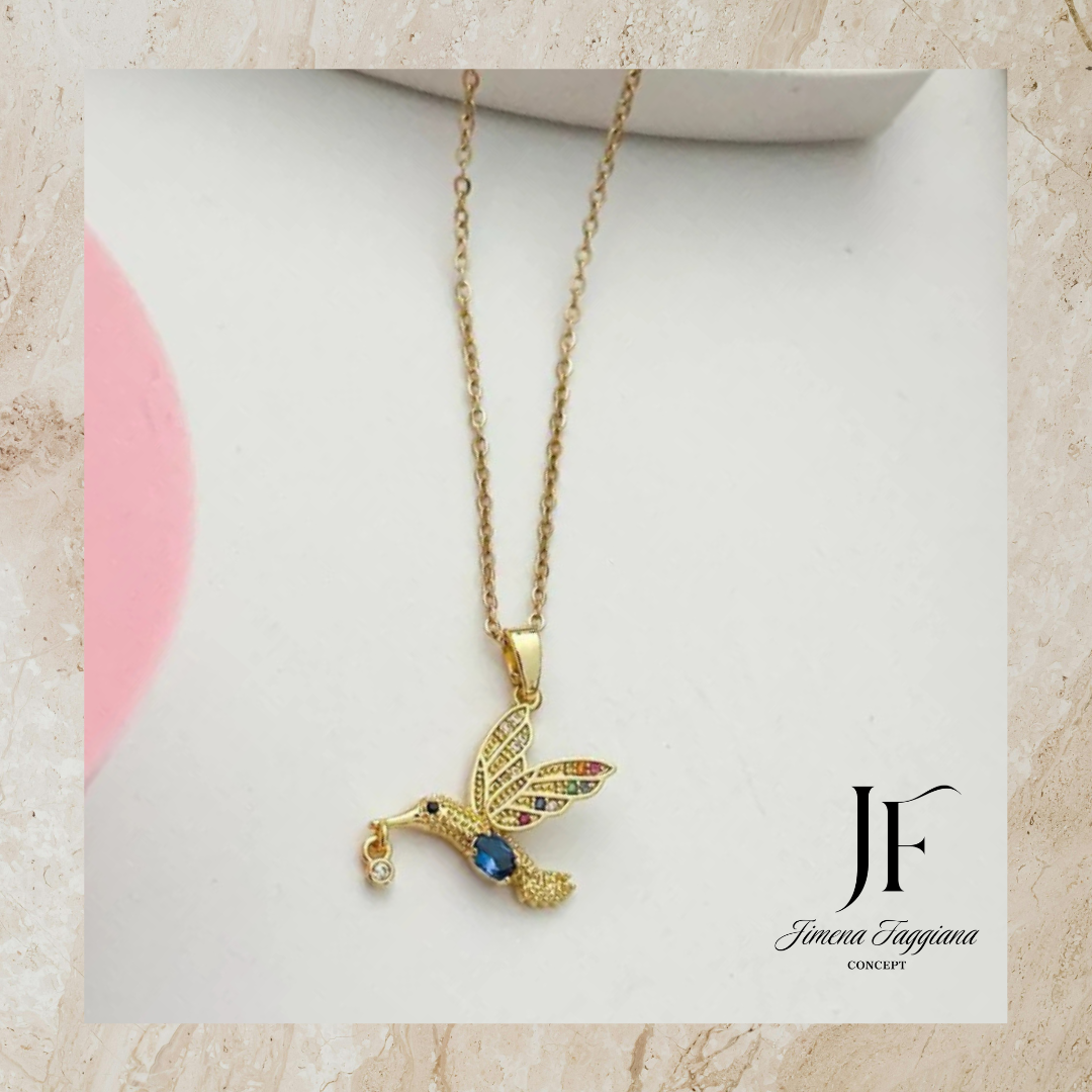 Collar colibri