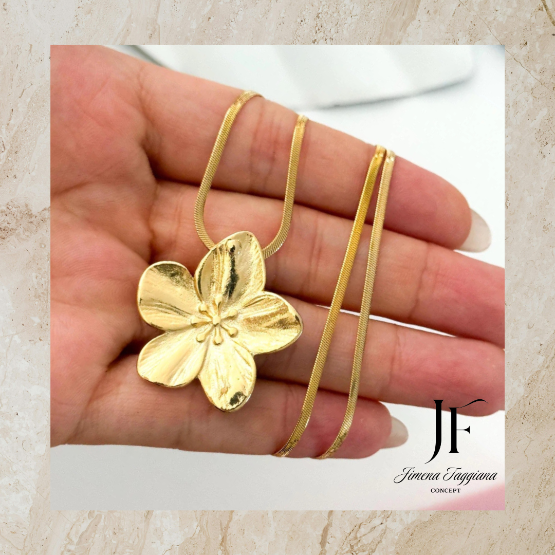 Collar flor