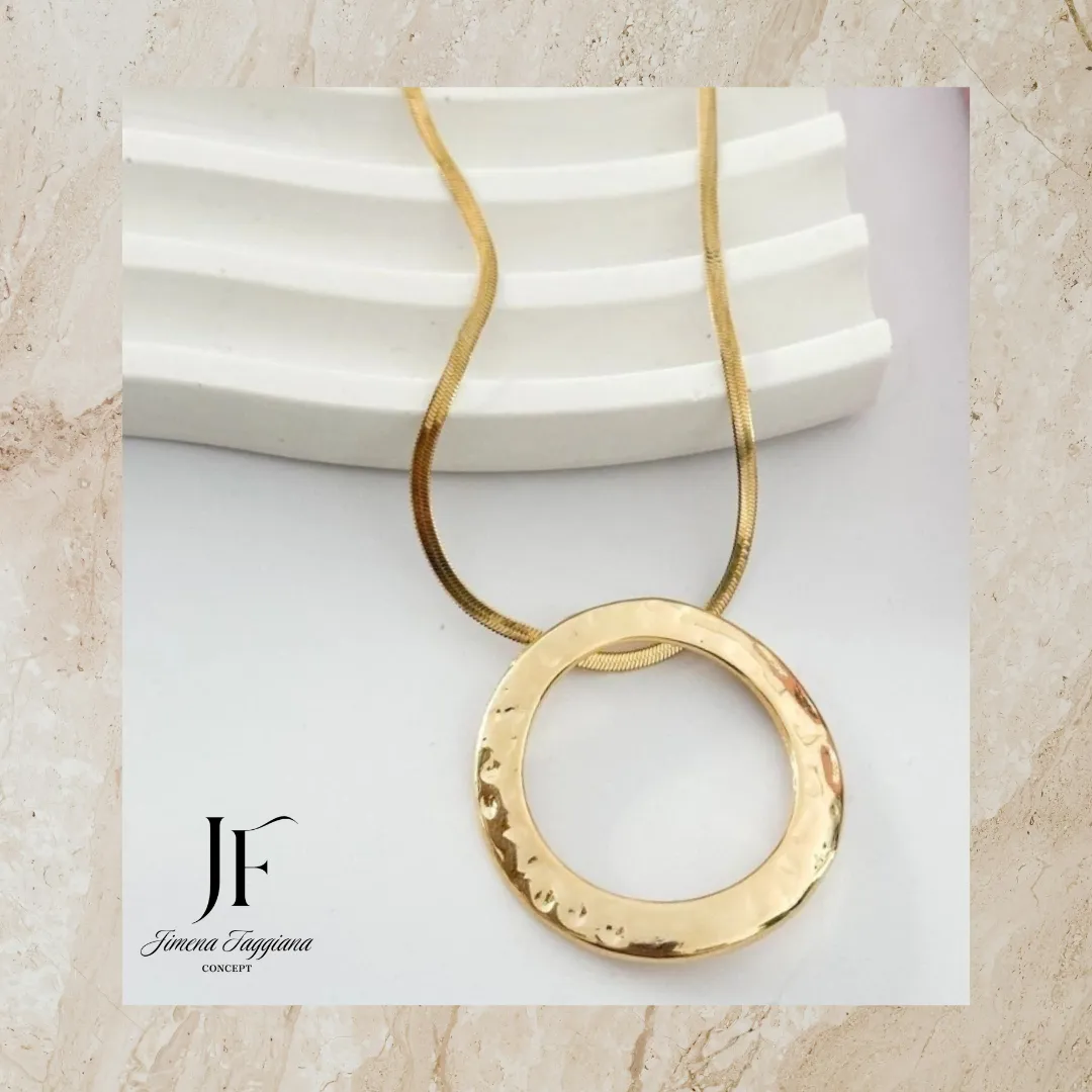 Collar circulo - Jimena Faggiana Concept