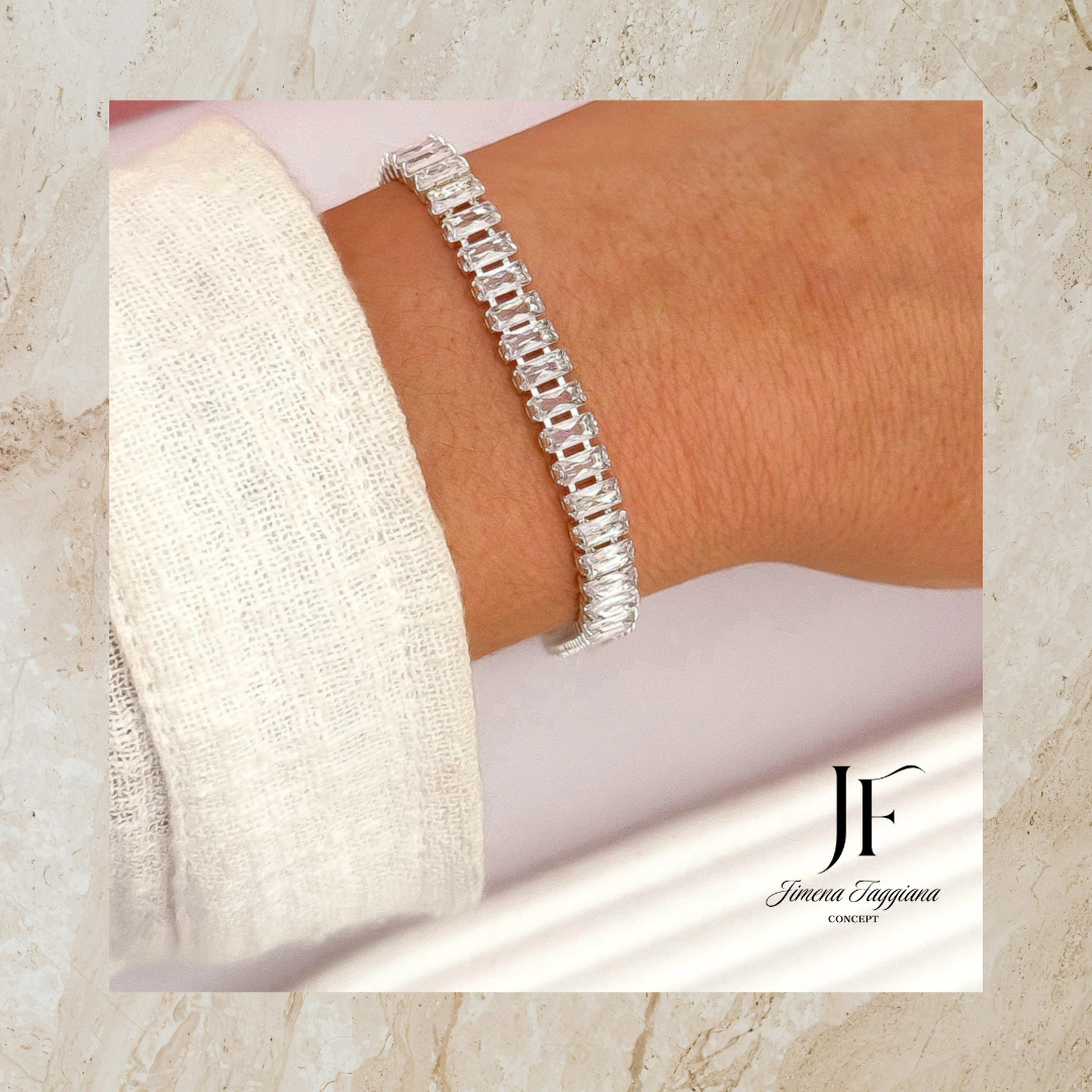 Pulsera Strass con broche