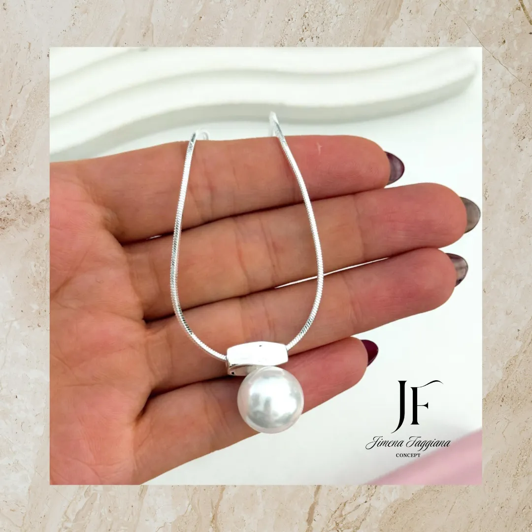 Collar Perla grande
