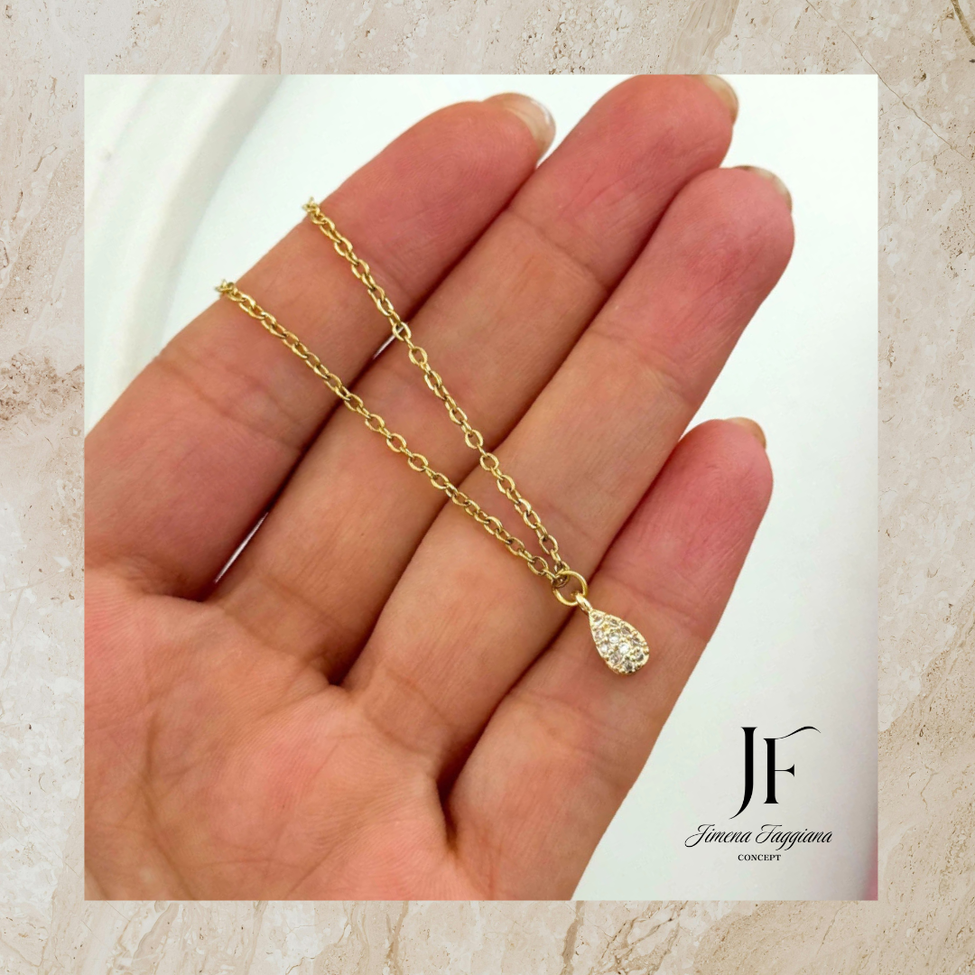 Collar dije con strass