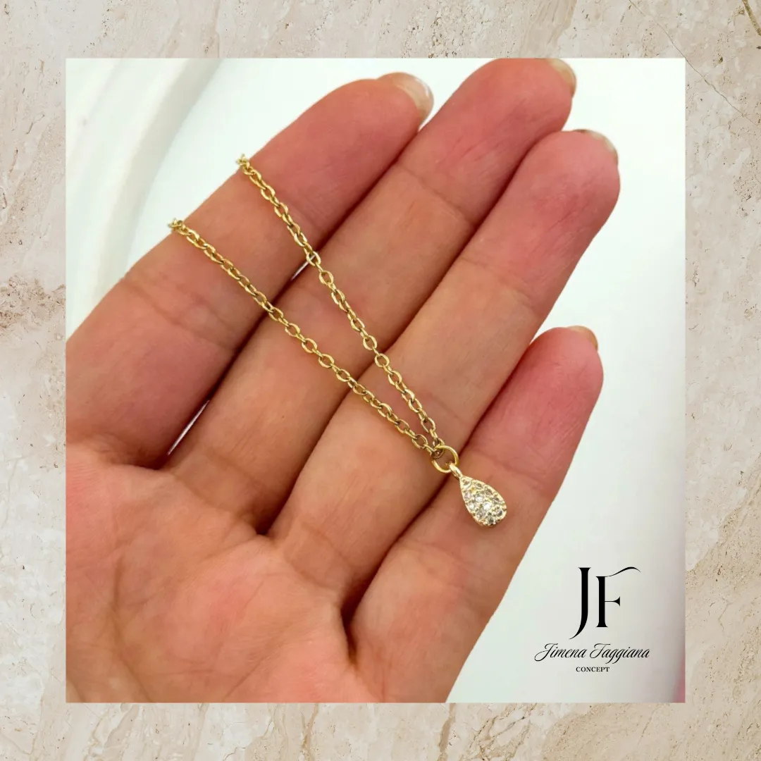 Collar dije con strass