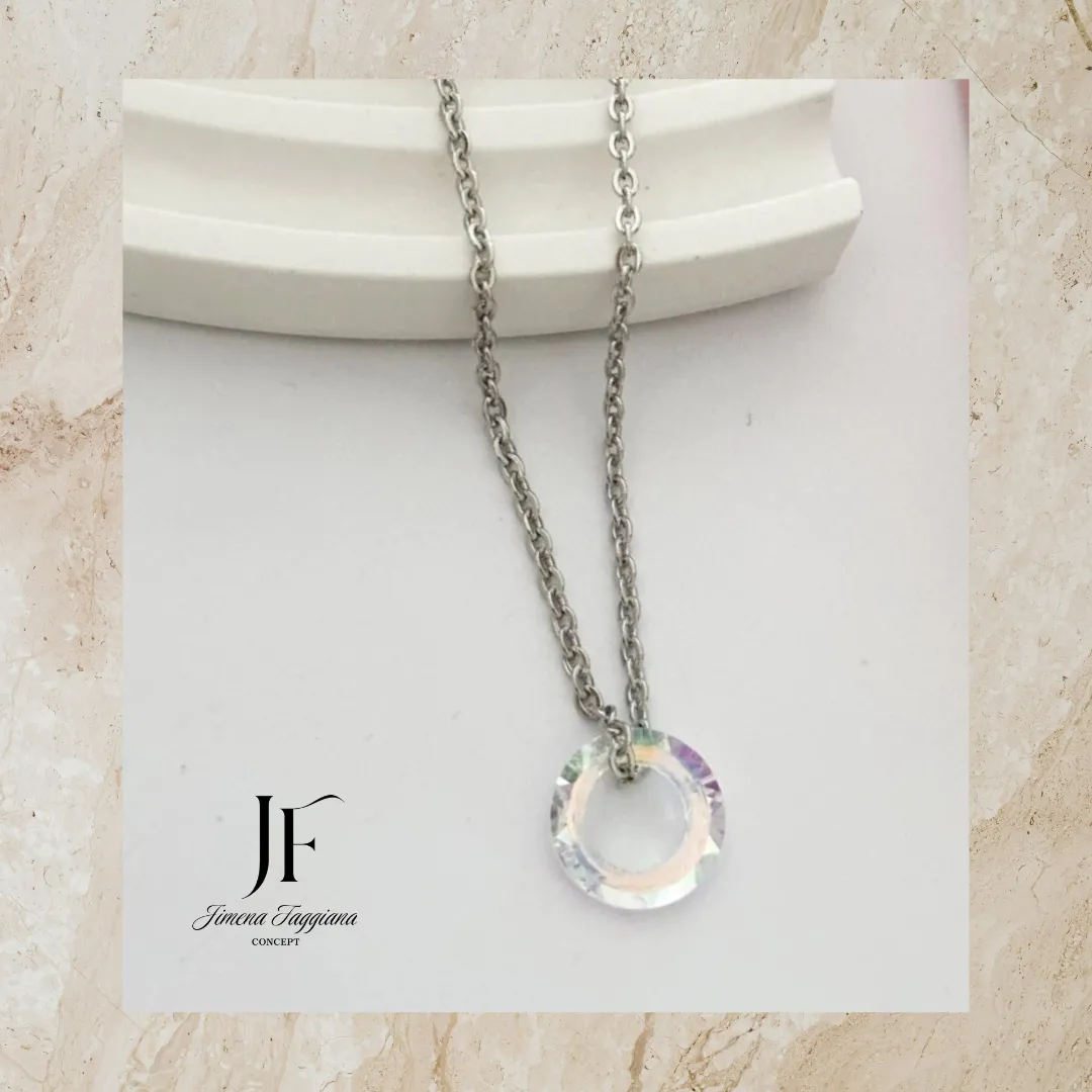 Collar cadena acero quirúrgico - Jimena Faggiana Concept