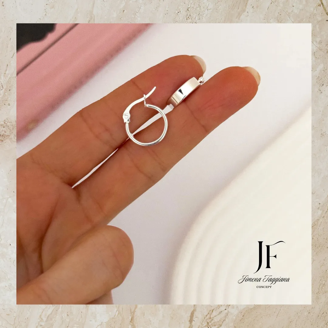 Argolla pequeña plana - Jimena Faggiana Concept